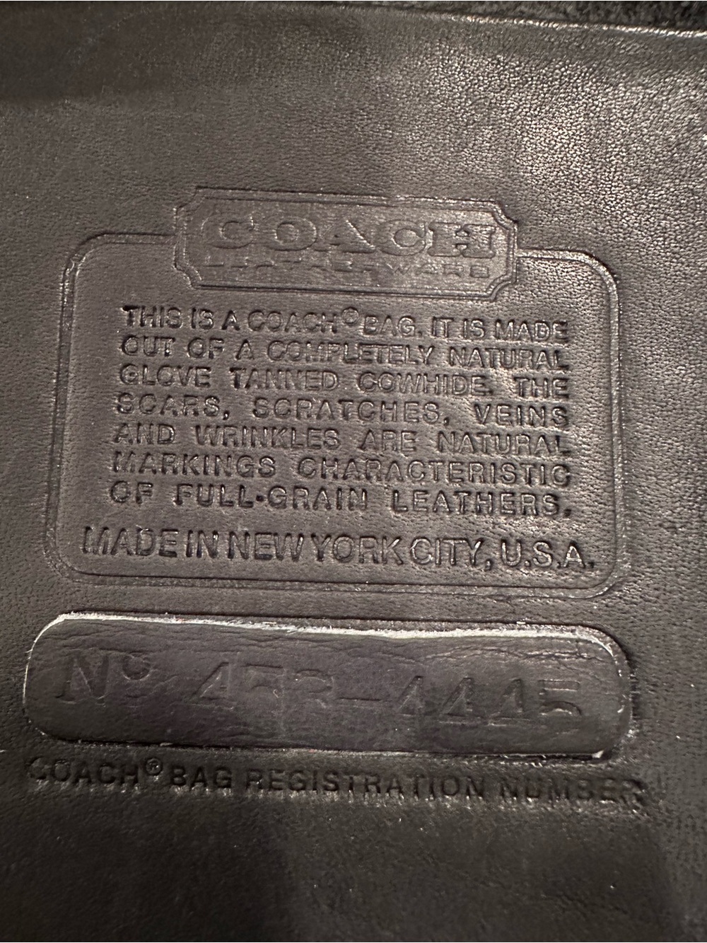 Coach Vintage Black Leather Slim Satchel - Picture 6 of 13